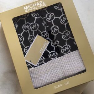 Michael Kors Hat & Scarf Set